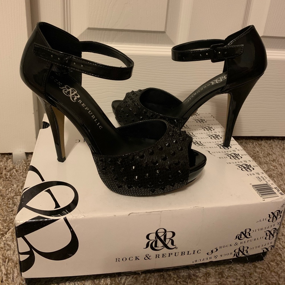 Rock & Republic Spiked Heels